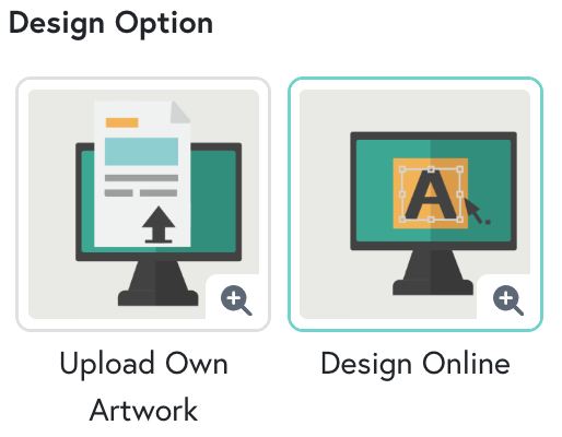 Mixam's Design Online option via the Instant Quote Calculator