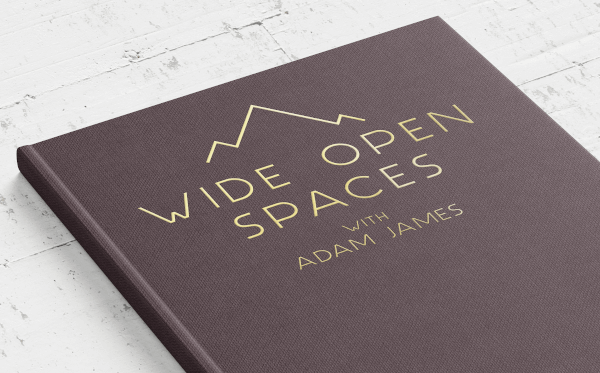 Gold foiling on a cloth cover book