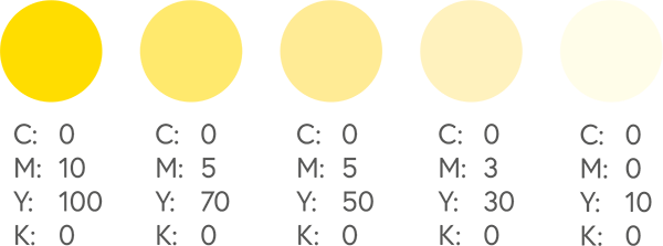 CMYK Yellows and Greens 5