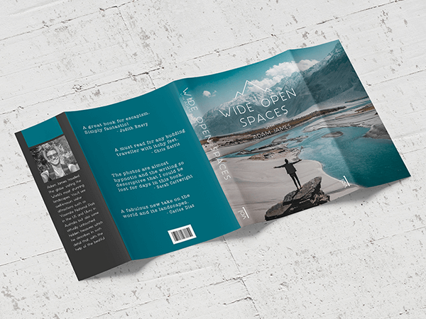 Example of a dust jacket