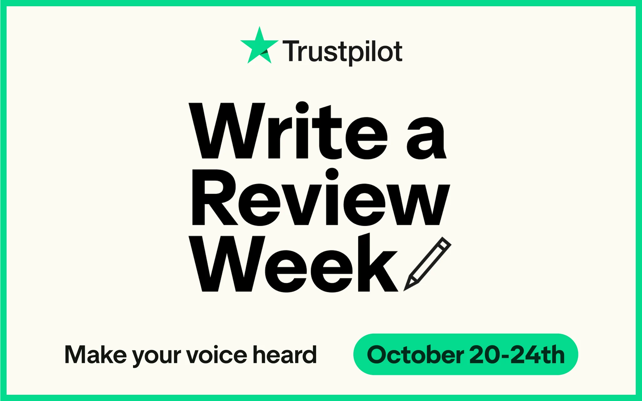 Write a review week thumbnail