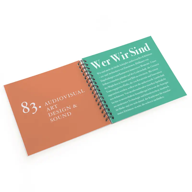 Broschüren (Wire-O-Bindung)